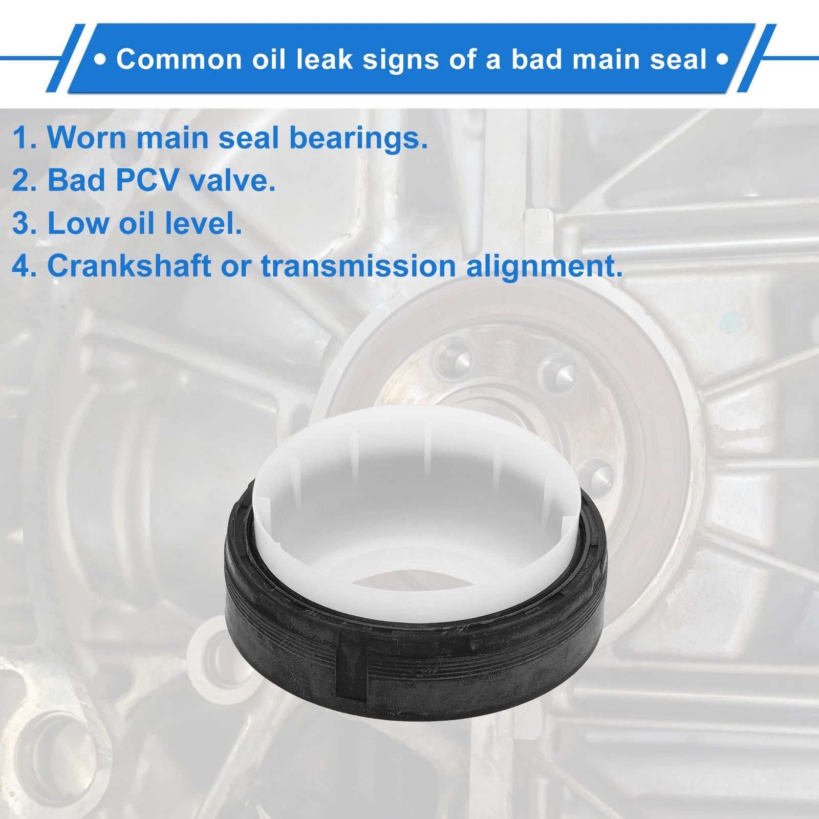Front Crankshaft Oil Seal Replacement for BMW X3 525i (2011–2017)