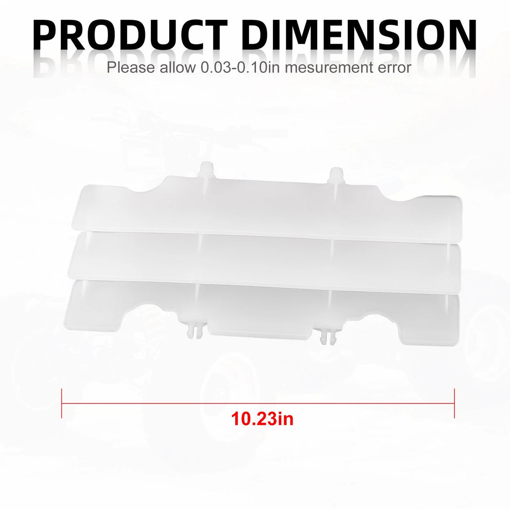 2X Radiator Grille Louver Guard Cover for Honda CR125R (1992–1997)