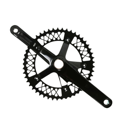 49T Fixed Gear Crankset 144BCD 170mm Hollow 6061 Aluminum