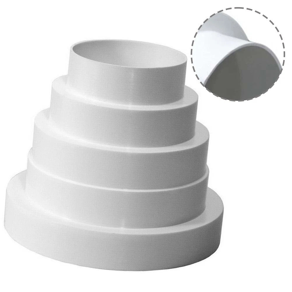 Air Duct Reducer Connector for Extractor Fans (Multiple Sizes)
