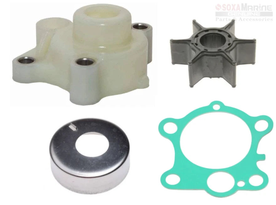 Water Pump Housing w/ Cartridge Impeller for Yamaha 25-50 HP Outboards (1990–2023)