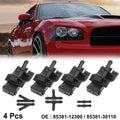 Windshield Washer Nozzle Front Set for Toyota 4pcs (2007–2015)