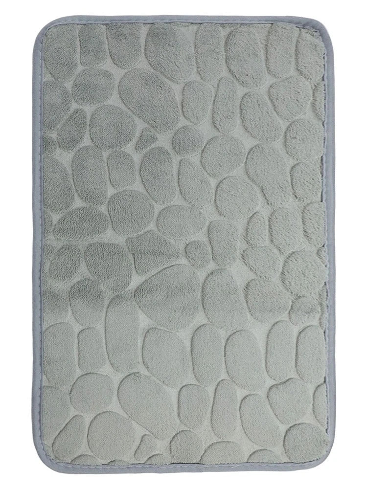 Non-slip 3D Effect Bathmat Set for Bathroom (No Part Numbers)