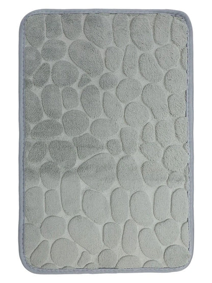 Non-slip 3D Effect Bathmat Set for Bathroom (No Part Numbers)