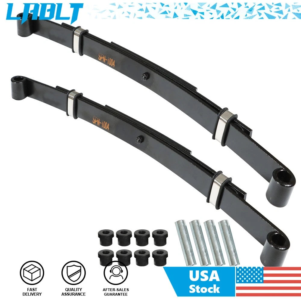 2PC Rear Leaf Springs for EZGO TXT (1996–2013)
