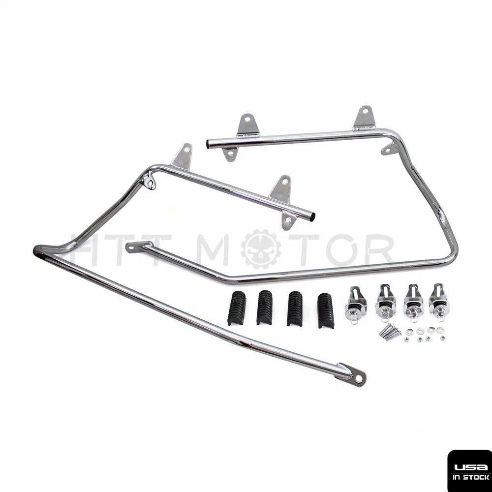 Saddlebag Conversion Bracket with Hardware Kit for Harley Davidson Softail (1996–2013)