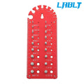 Thread Checker Set for Nut and Bolt (3/32 to 1/2 inch)