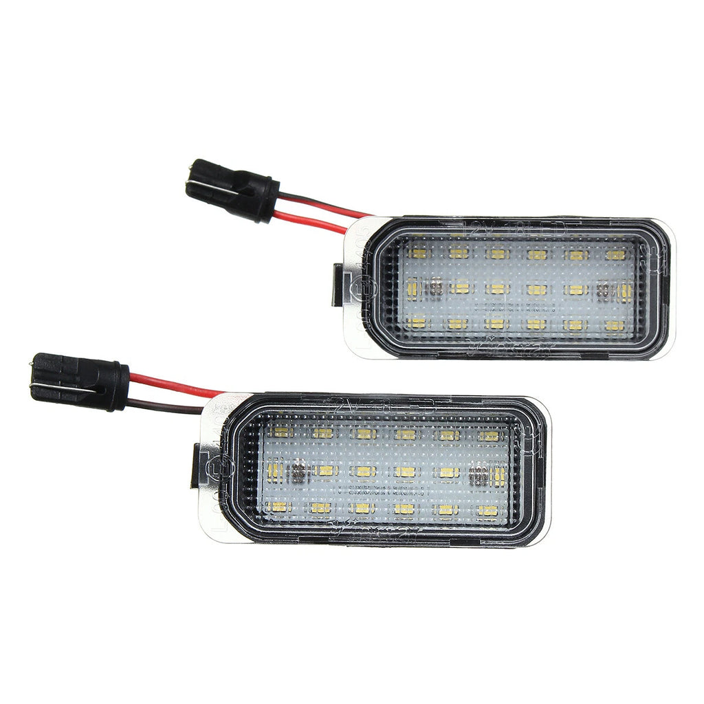2X 18SMD LED License Plate Light for Ford Fiesta Focus Mondeo Kuga