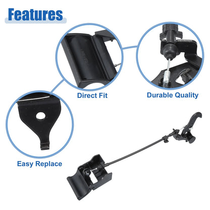 Hood Latch Assembly Replacement for Hyundai Santa Fe (2013–2019)