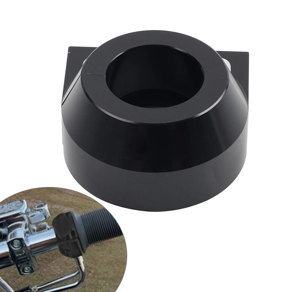 1" Dual-Cable Throttle Housing Clamp For Harley Dyna Softail Glide FXD FXST