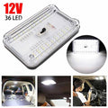 12V White LED Reading Light Lamp for Car Interior (Universal)