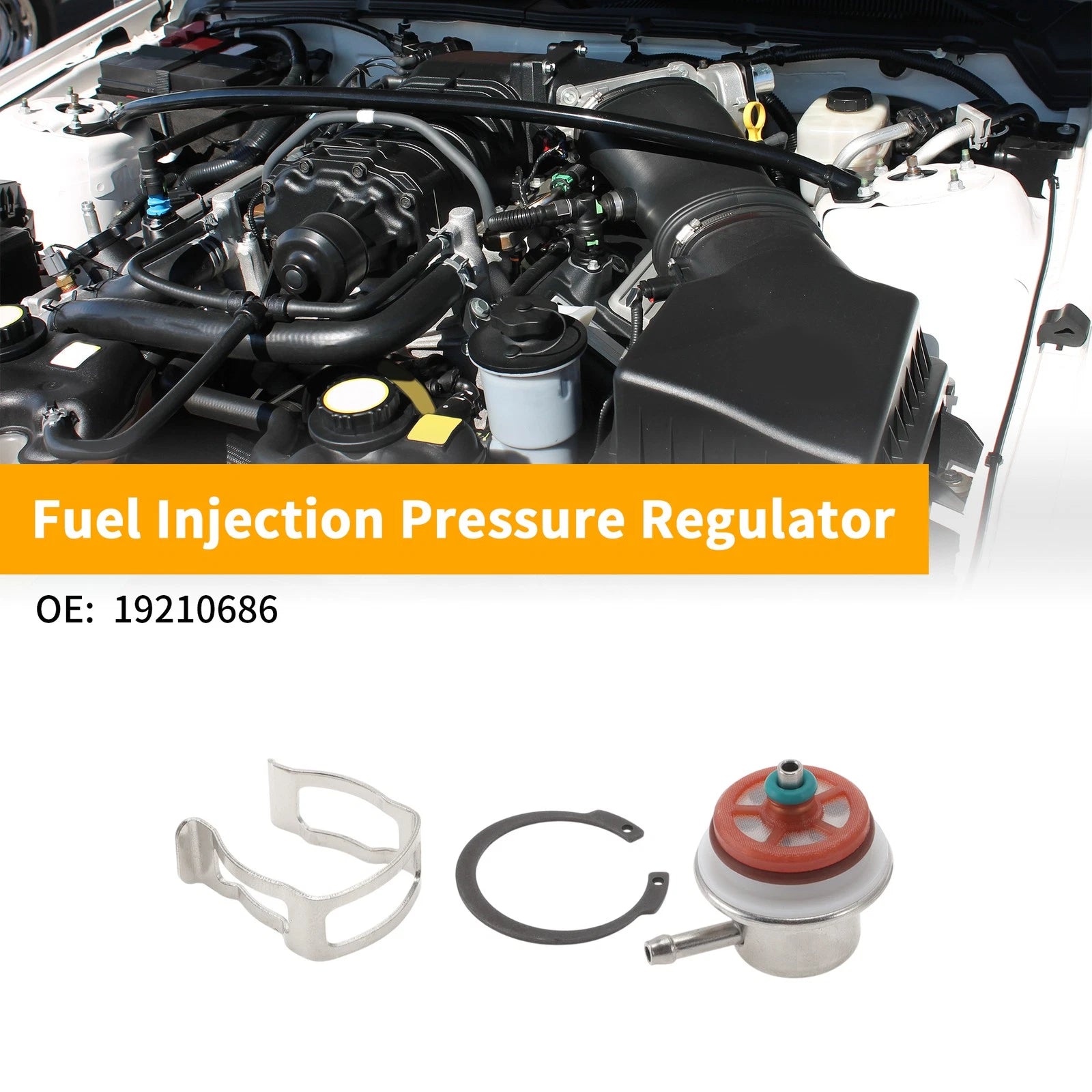 Fuel Pressure Regulator Replacement for Chevrolet Blazer 2005–2005 20-70 Psi