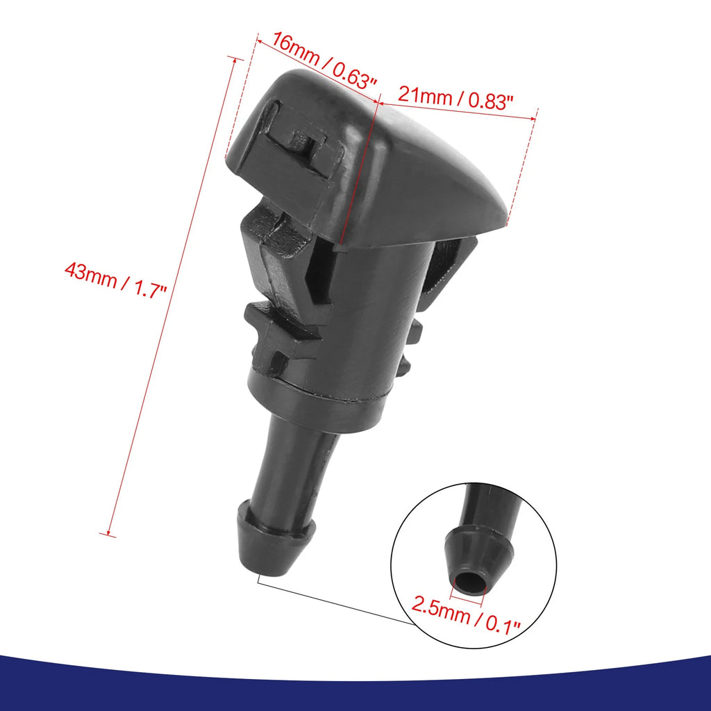 Windshield Washer Nozzle Jet Spray Replacement for Dodge Caliber (2007–2012)