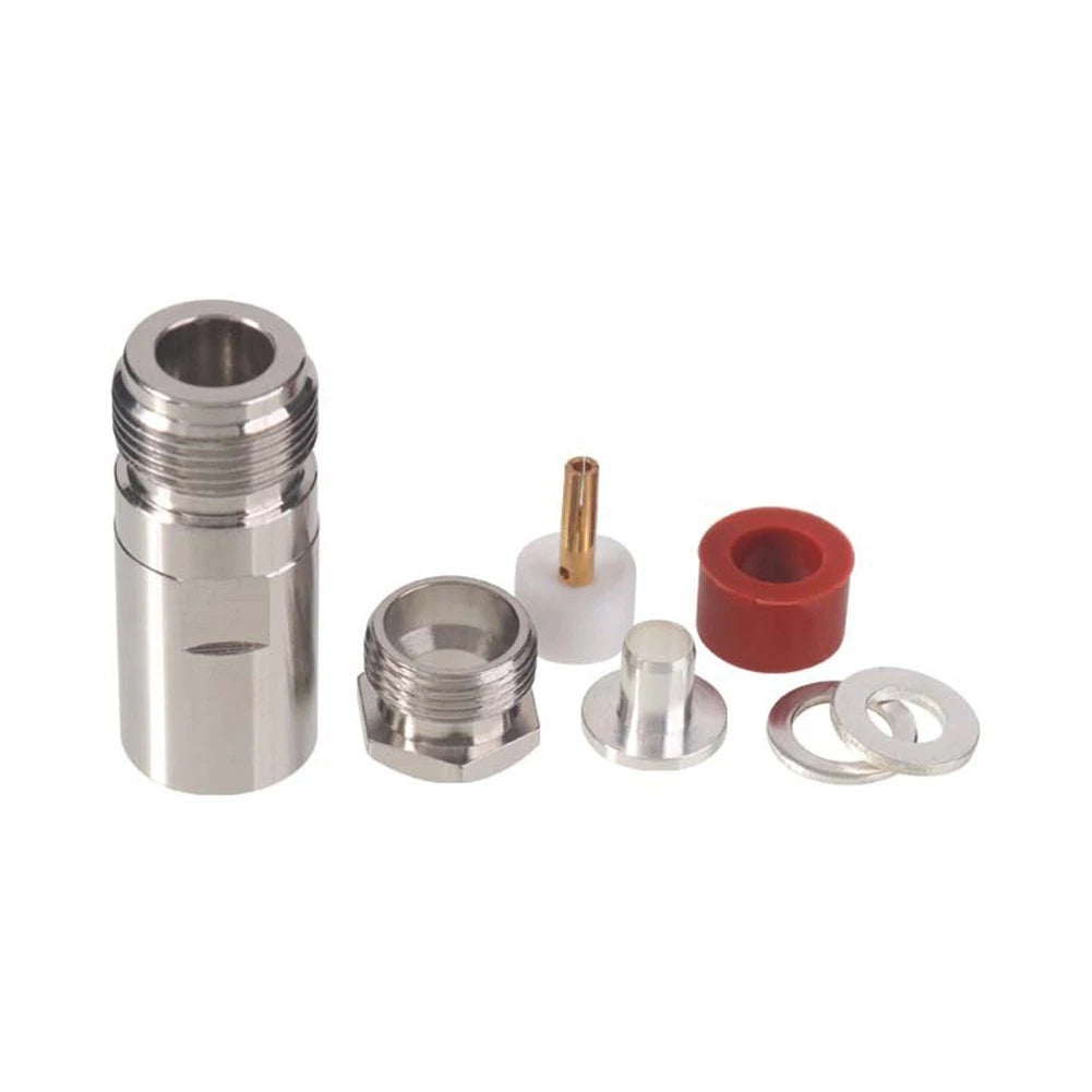 IP67 N Type Crimp Connector for RG58 LMR200 Coaxial Cable 50 Ohm