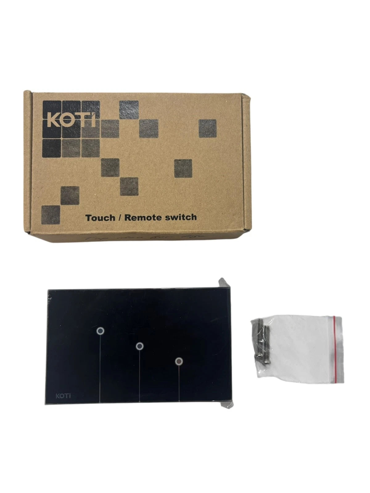 Koti 3 Gang Light Switch AC100 240V 50-60Hz for