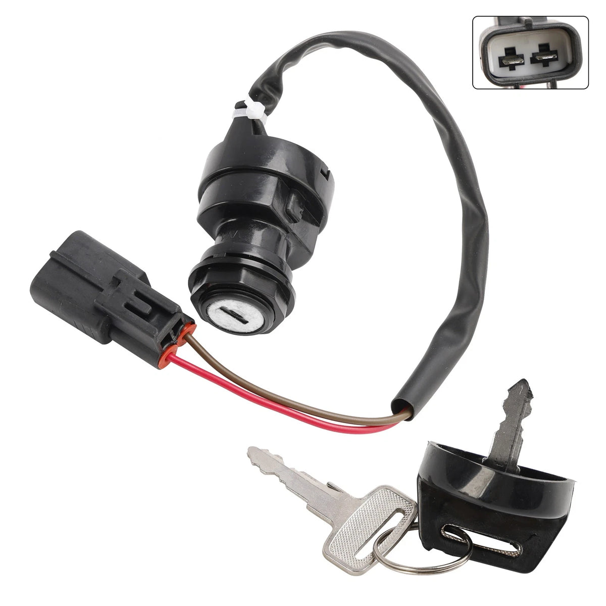 Ignition Switch Key for Yamaha Big Bear 400 YFM400 (2002–2008)