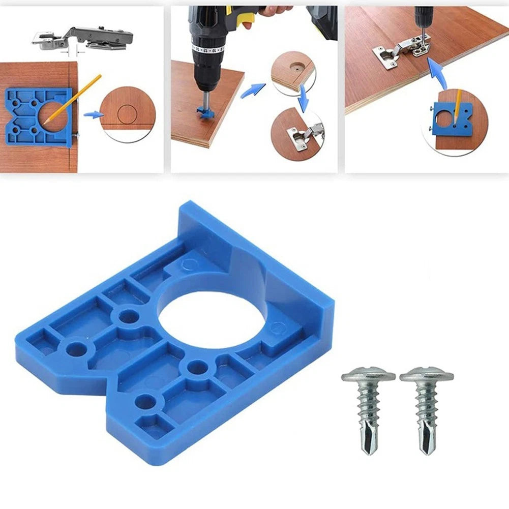 Guide Locator Hinge Hole 35mm for Cabinets Door Drill Guide