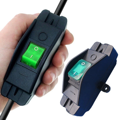 Double Pole Rocker Switch for Automotive Applications (LED Indicator)