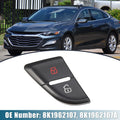 Central Door Lock Switch Cover Front Right Replacement for Audi Black (2019–2023)