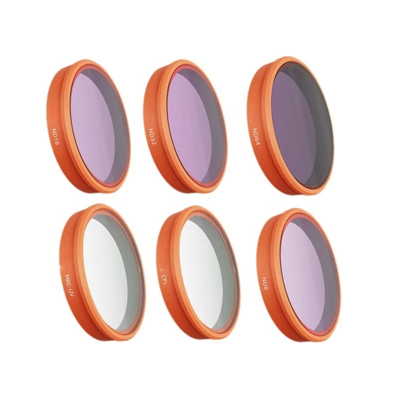 Camera Filter Set for DJI Action 6 (2023) - UV CPL ND Light Control