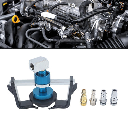 Saves Operational Cost Brake Bleed Adapter Blue Anodized Coating For Honda