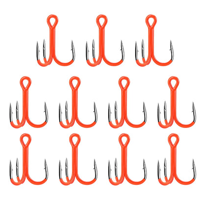 11pcs Treble Hooks for Fishing (2X Strong)