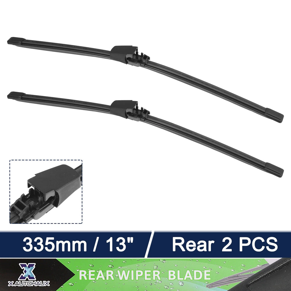 2pcs Rear Windshield Wiper Blade Replacement for Volkswagen Golf (2010–2014)