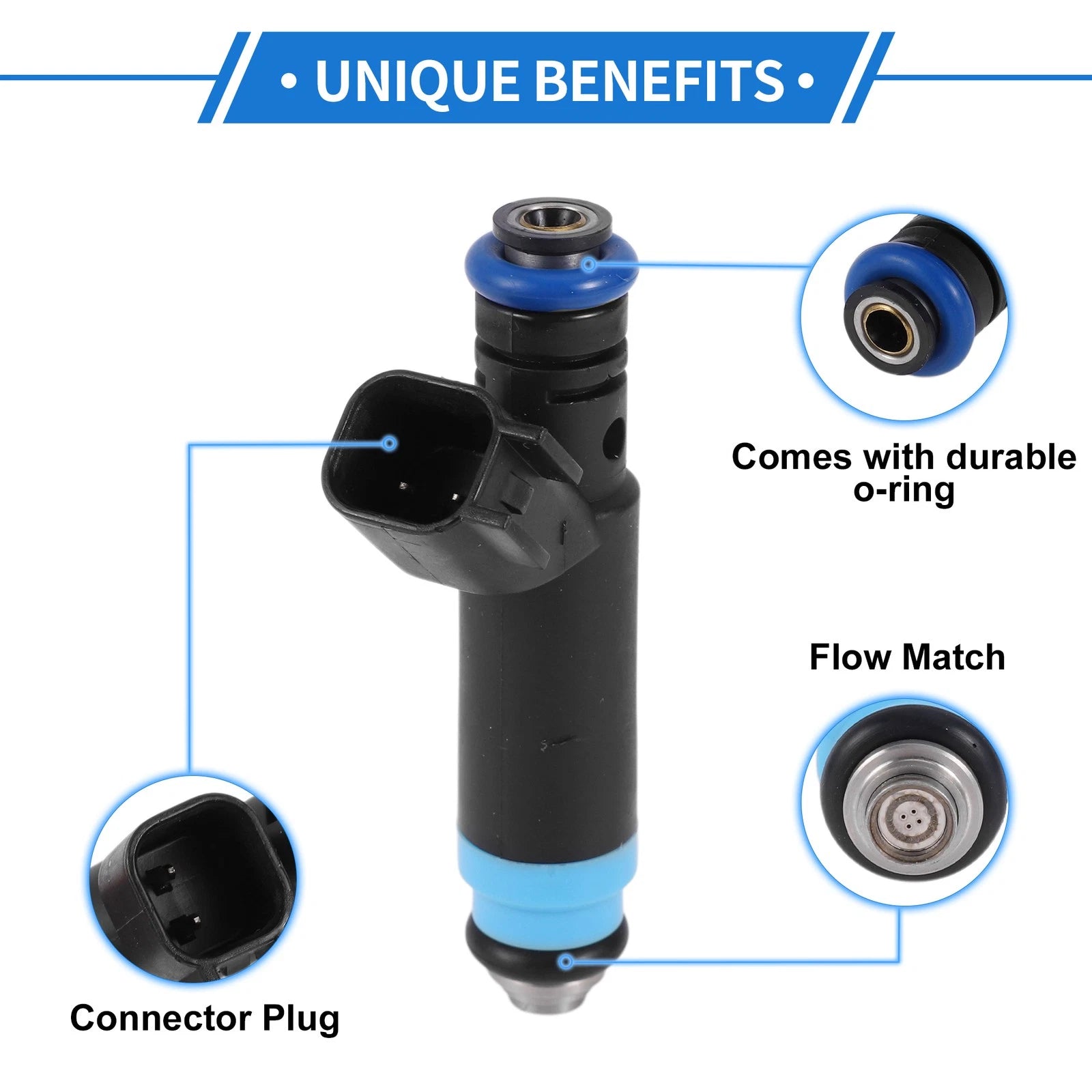 1 Fuel Injector Replacement for Dodge Grand Caravan 3.8L (2001–2007)