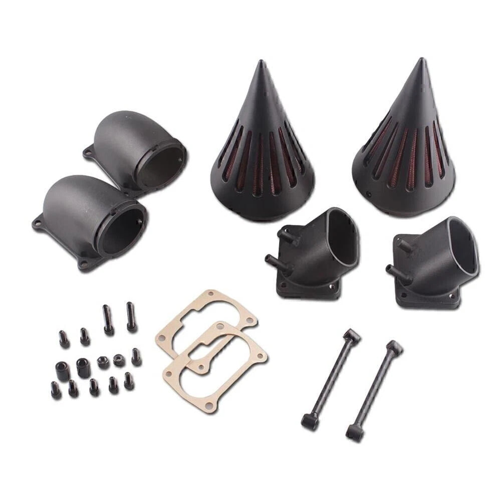 Matte Black Spike Air Cleaner Intake Filter Kit for Suzuki Boulevard M109R (2006–2023)