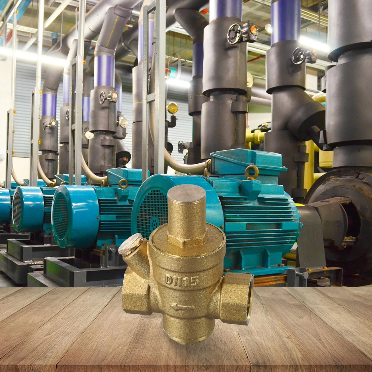 Adjustable Brass Pressure Relief Valve for Water Systems