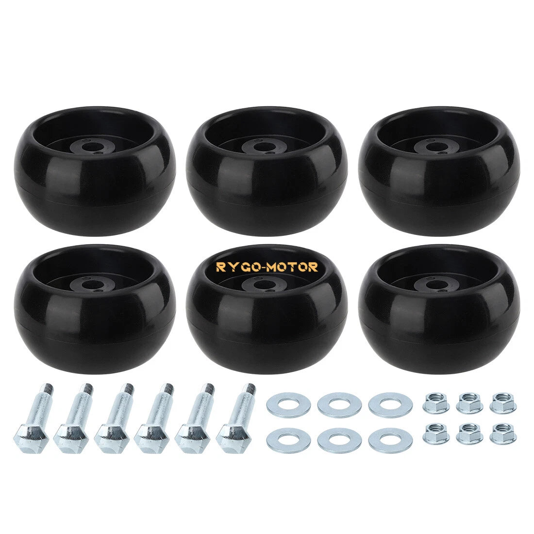 Set of 6 Deck Wheels for Ferris Simplicity Snapper (1714760, 210-043, 12060)