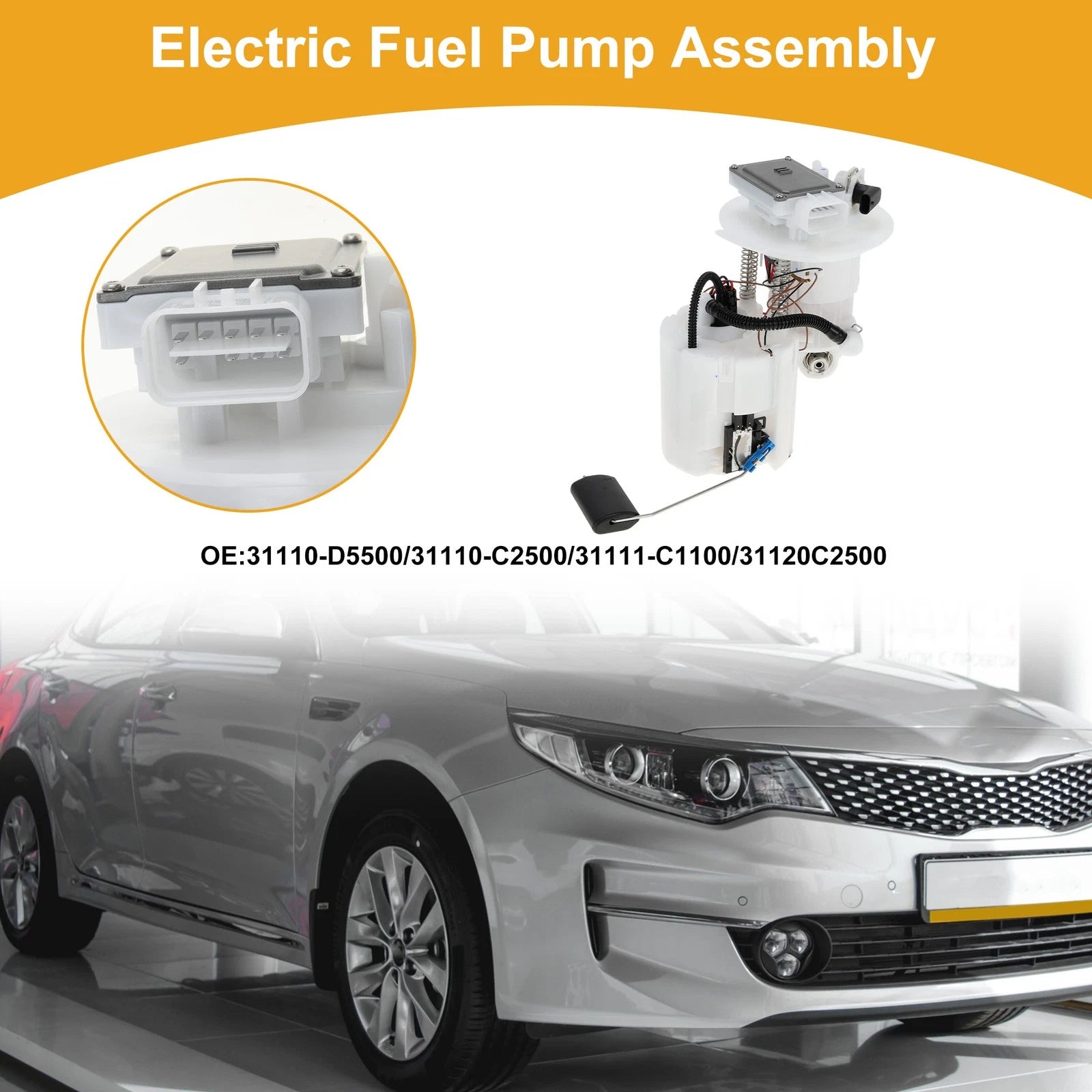 Fuel Pump Assembly for Kia Optima (2016–2020) 1.6L 2.0L 2.4L