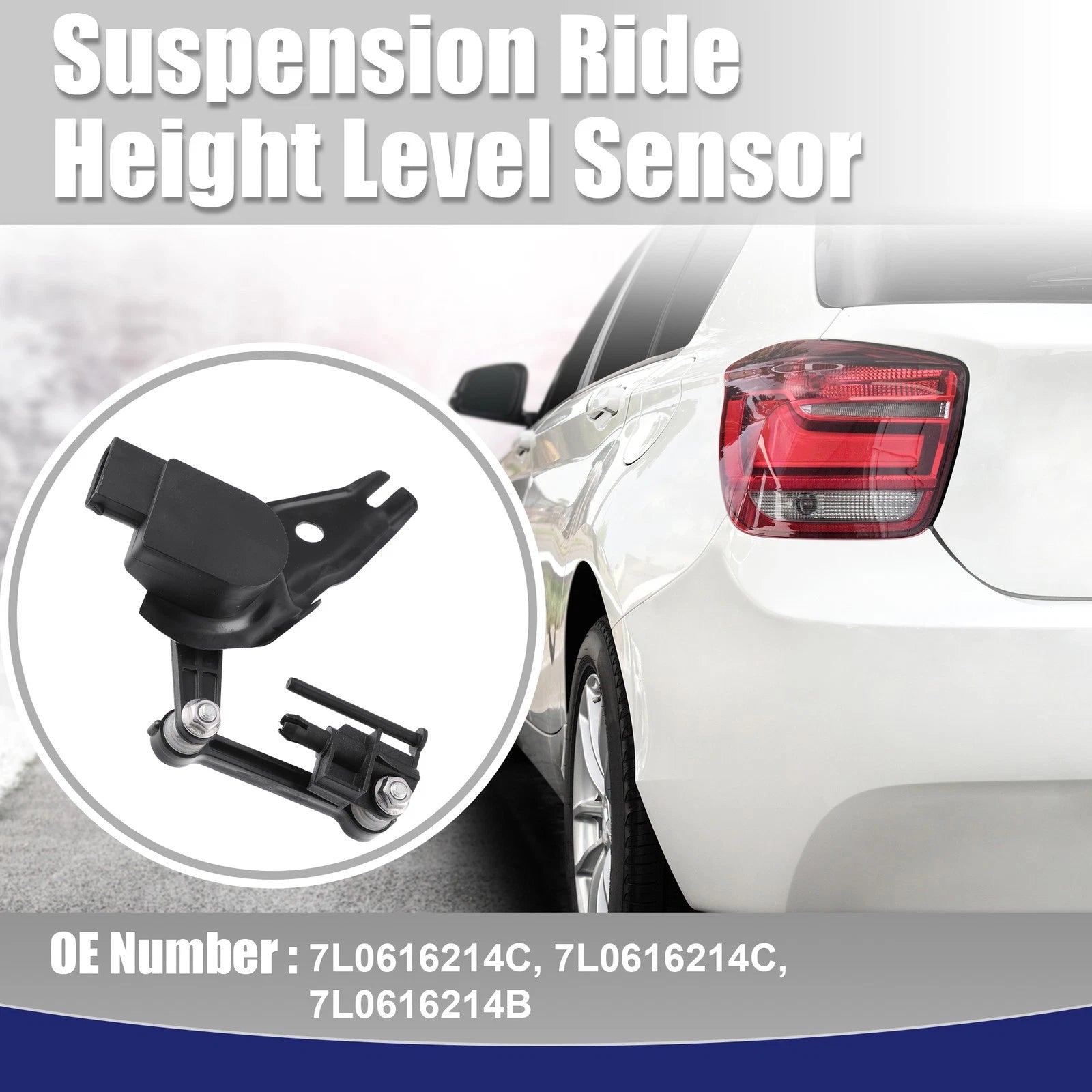 Front Right Air Suspension Ride Height Level Sensor for Audi Q7 (2010–2015)