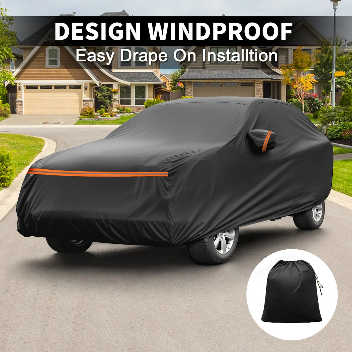 Waterproof Car Cover with Zipper for BMW X3 F25 G01 (2010–2024)