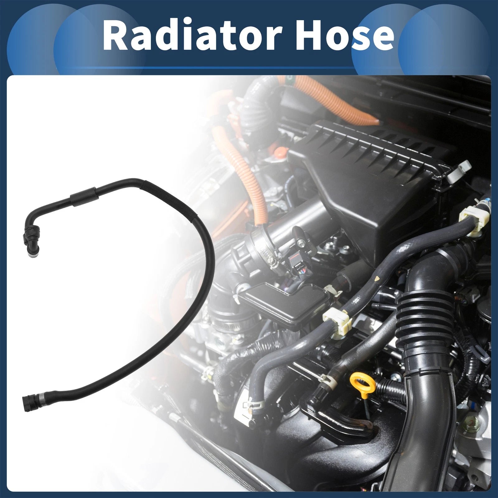 Radiator Hose Replacement Rubber for BMW X5 X6 (2008–2013)