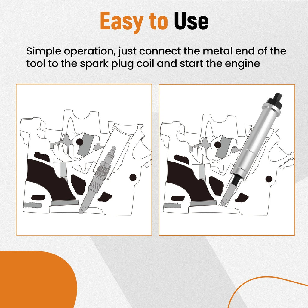 8x Spark Plug Remover Kit for Ford Triton 3V (2004–2010) 65700