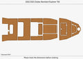 EVA Foam Teak Deck Flooring for Zodiac Bombard Explorer 700 (2022–2023)