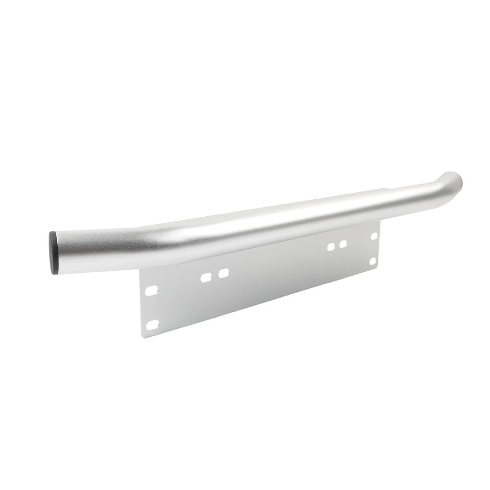 Silver Bull Bar Front License Plate Mount Bracket Off-Road Light Bar Holder