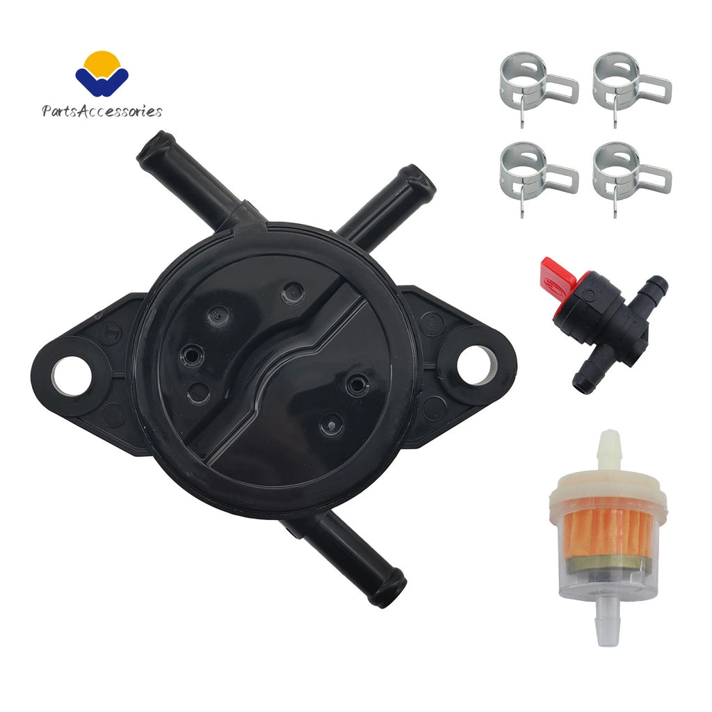 Fuel Pump & Filter for Kawasaki FR541V FR600V FR651V FR691V FR730V (49040-7008)