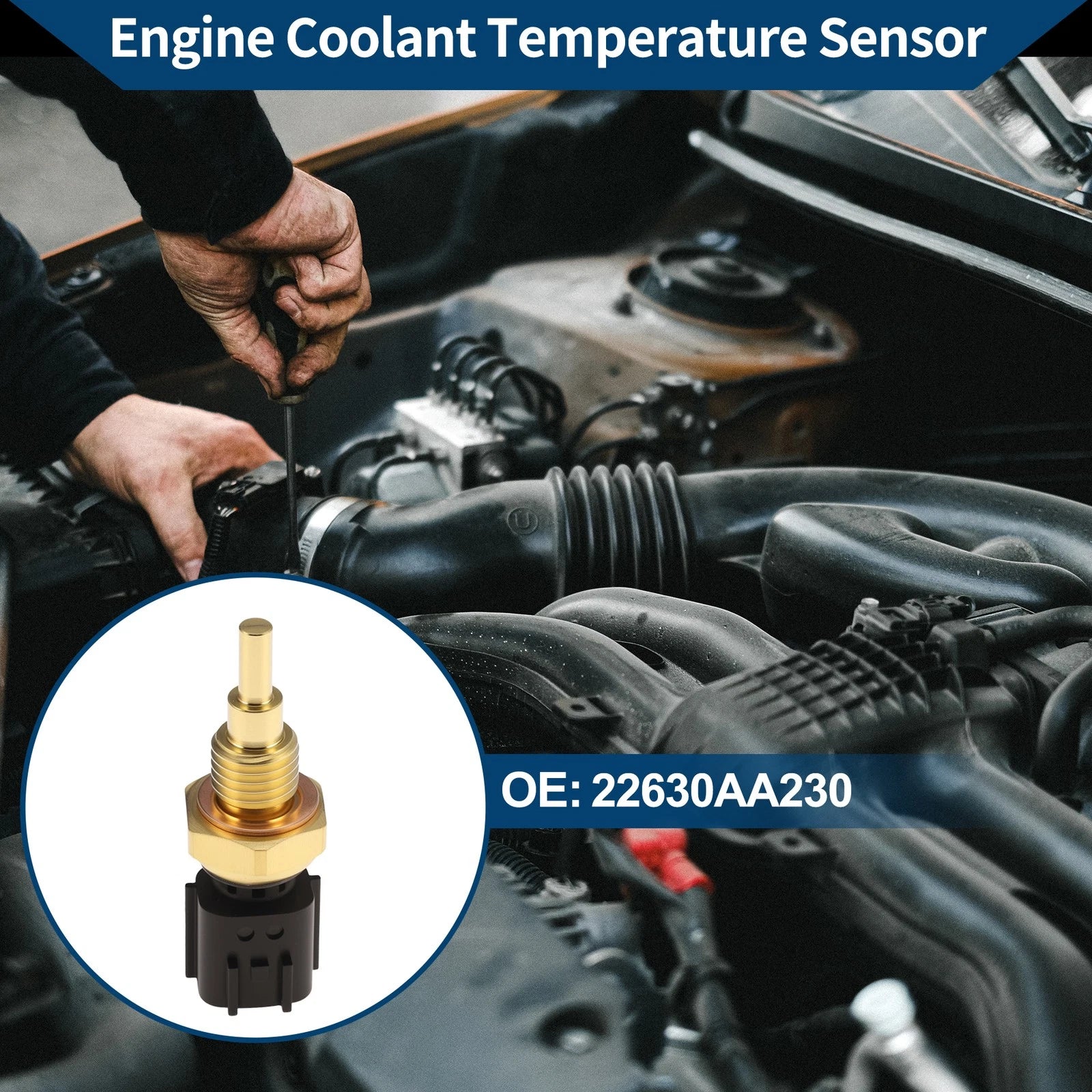 Engine Coolant Temperature Sensor No. 22630AA230 for Subaru BRZ (2013–2020)