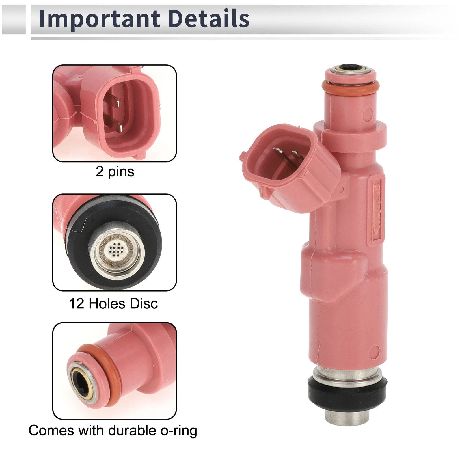 Fuel Injector for Toyota 4Runner Base 2.7L (1998–2000) 1 Pc Replacement