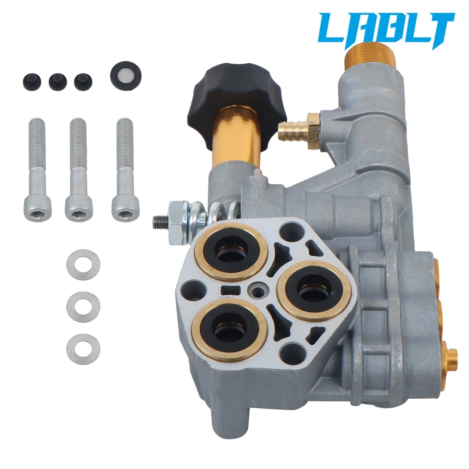 Pressure Washer Pump Manifold Replacement Kit for LABLT 510020 520006