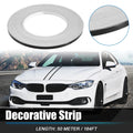 Decorative Waterproof Strips Black Car Motorcycle 0.2 Inch 164 ft Length