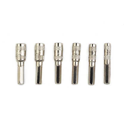 Set of 6 Hex Socket Bolts for Automotive Tools