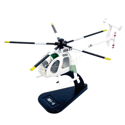 1 Set 1/100 Scale MH-6 Little Bird Helicopter Model Kit