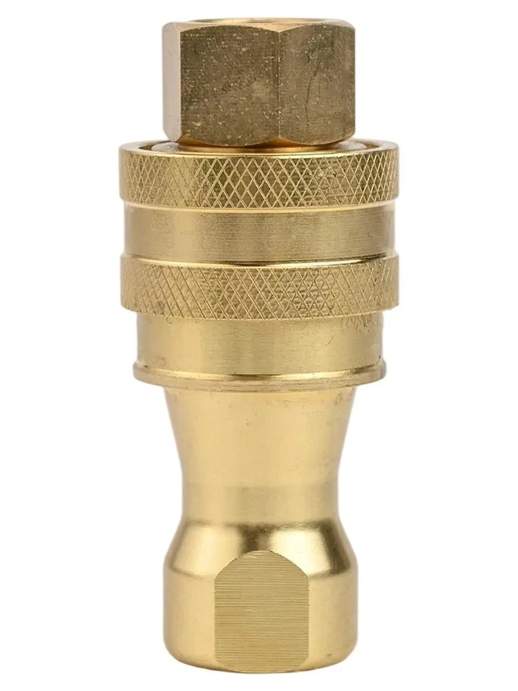Hydraulic Quick Disconnect Connector 3/8 Inch BSPT for Reliable Sealing