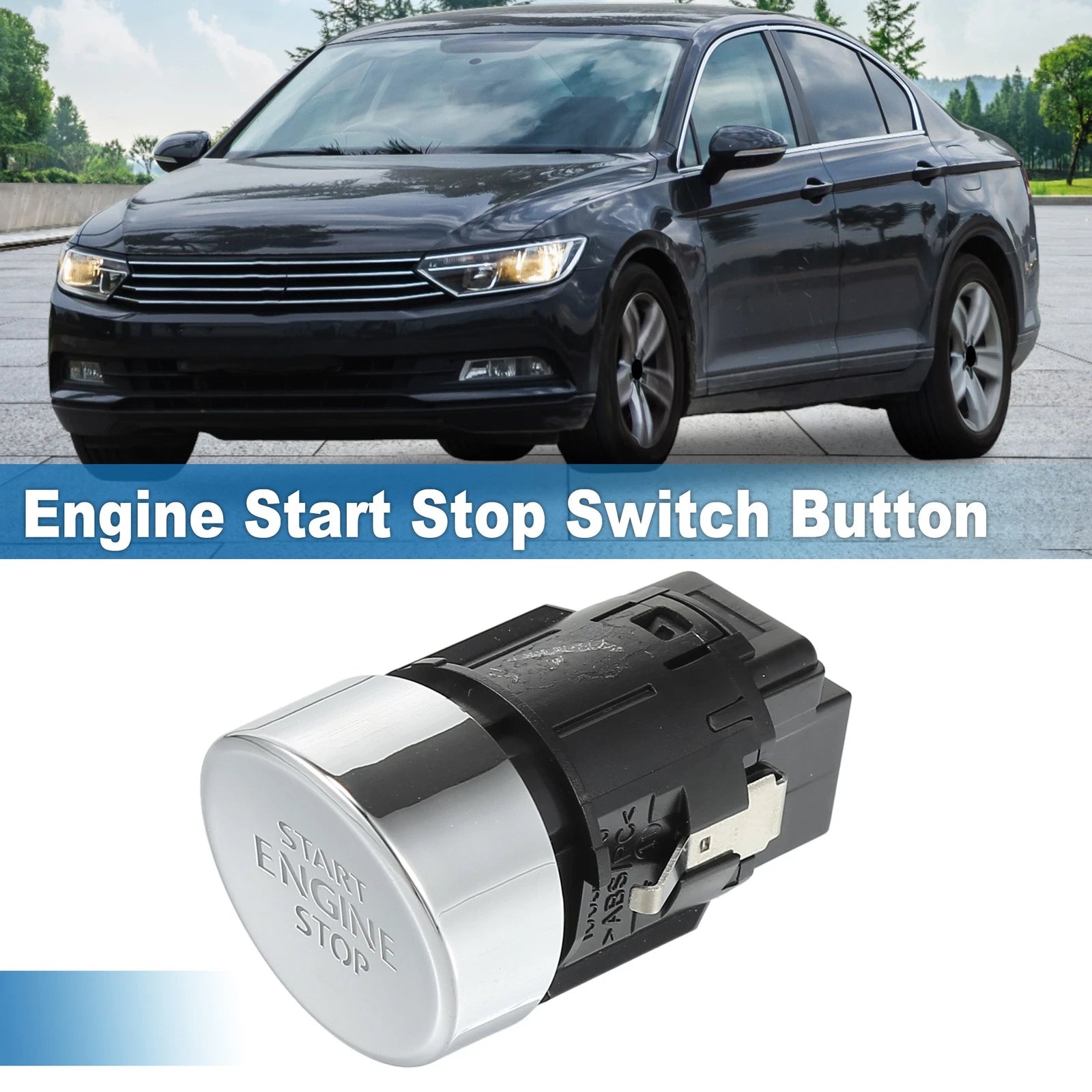Engine Start Stop Switch Button Replacement for Volkswagen Passat (2010–2015)