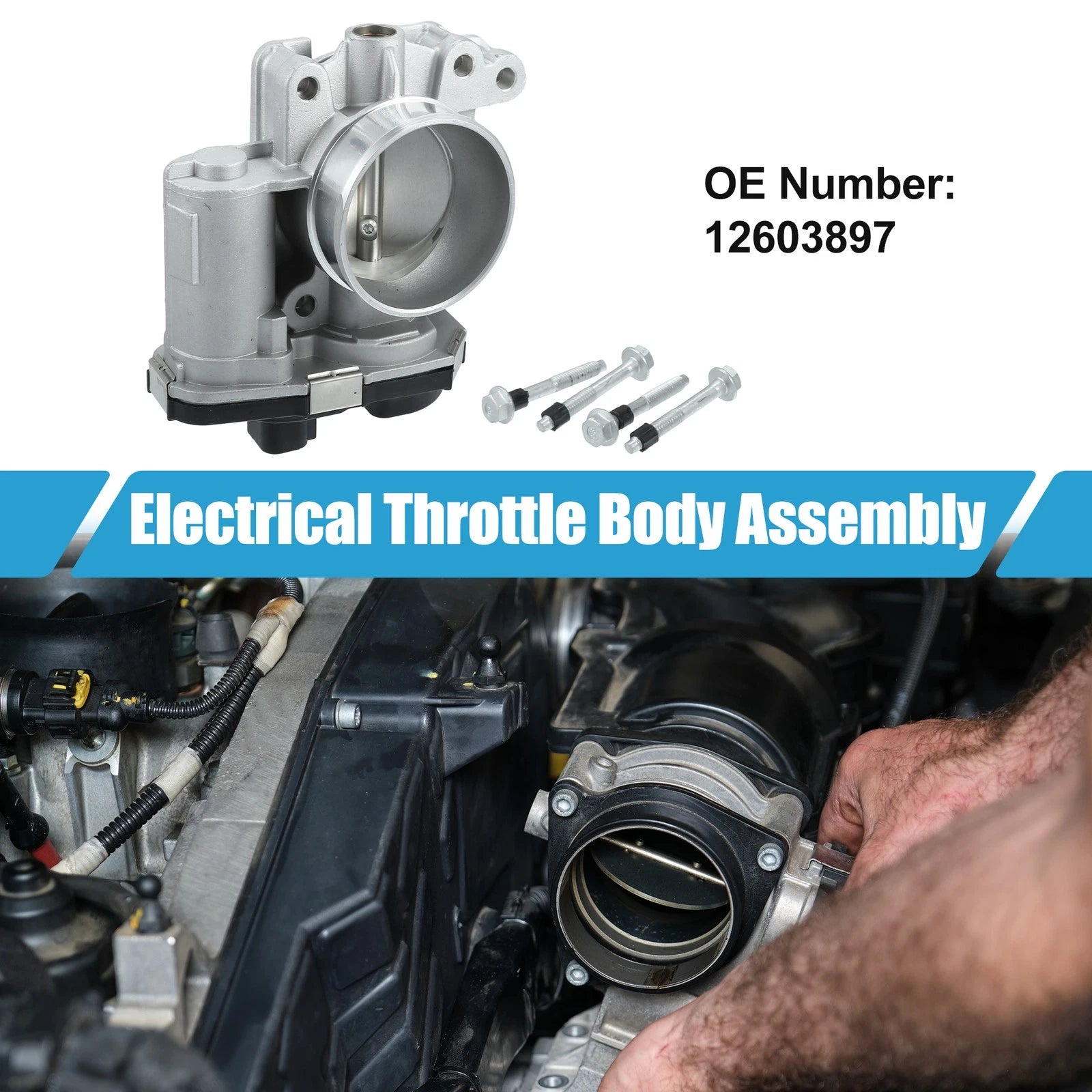 Electronic Throttle Body Replacement for Chevrolet Cobalt L4 2.2L (2007–2010)
