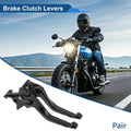 Adjustable Brake Clutch Levers Pair for Honda CB750 (2023–2025) Black