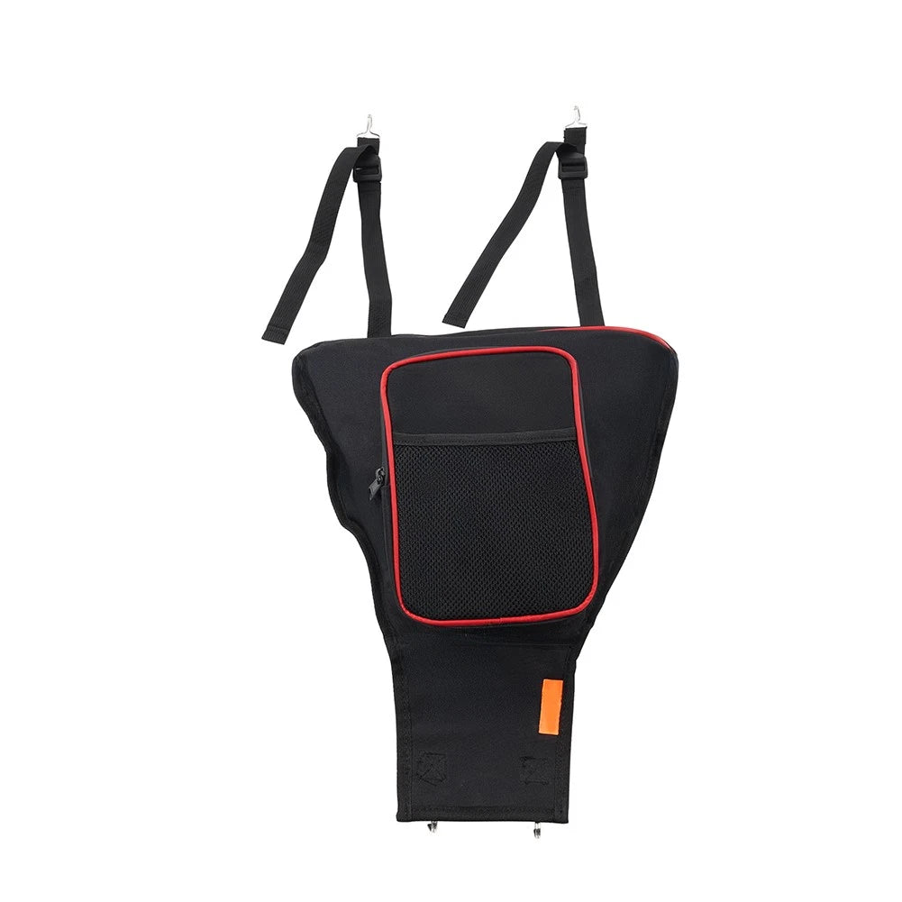 UTV Cab Center Storage Bag for Polaris RZR 570 800 900 XP 1000 (Black/Red)
